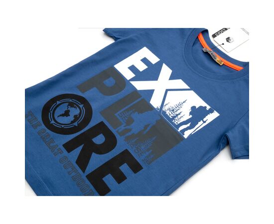 Футболка детская Blueland EXPLORE (2044-110B-blue), изображение 3 Футболка детская Blueland EXPLORE (2044-110B-blue), изображение 3