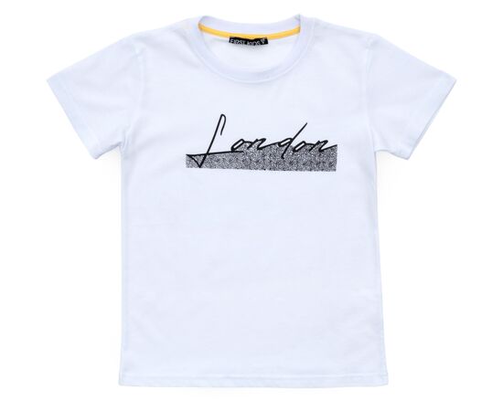 Футболка детская Blueland LONDON (3002-134B-white)