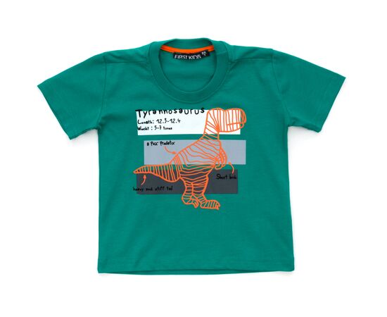 Футболка детская Blueland с динозавром (3023-86B-green)