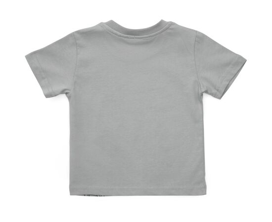Футболка детская First kids с динозаврами (3032-104B-gray), изображение 2 Футболка детская First kids с динозаврами (3032-104B-gray), изображение 2