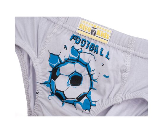 Трусы BiyoKids с мячом (2446-116B-gray), изображение 2 Трусы BiyoKids с мячом (2446-116B-gray), изображение 2