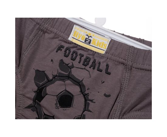 Трусы BiyoKids с мячом (2446-116B-darkgray), изображение 2 Трусы BiyoKids с мячом (2446-116B-darkgray), изображение 2