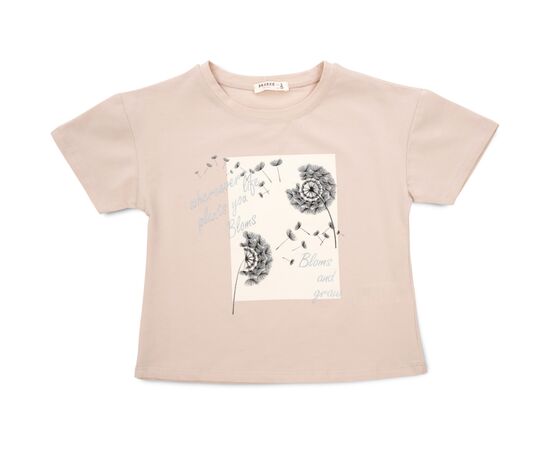 Футболка детская Breeze с одуванчиками (18763-146G-beige)