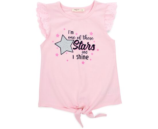 Футболка детская Breeze STARS (17109-140G-pink)