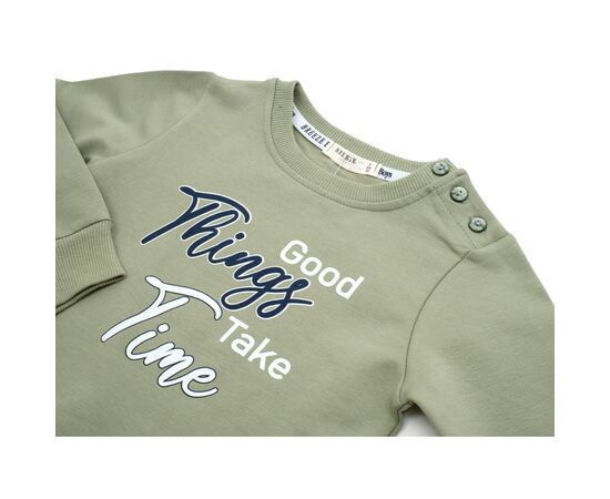 Кофта Breeze TIME (18910-98B-green), изображение 3 Кофта Breeze TIME (18910-98B-green), изображение 3