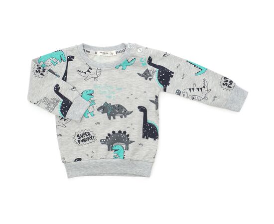 Спортивный костюм Breeze с динозаврами (18889-98B-green), изображение 2 Спортивный костюм Breeze с динозаврами (18889-98B-green), изображение 2