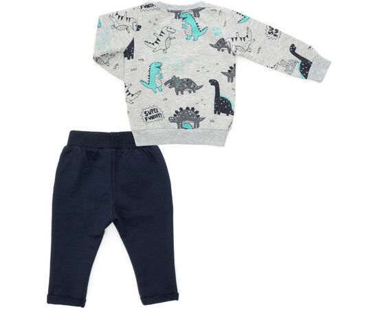 Спортивный костюм Breeze с динозаврами (18889-98B-green), изображение 4 Спортивный костюм Breeze с динозаврами (18889-98B-green), изображение 4