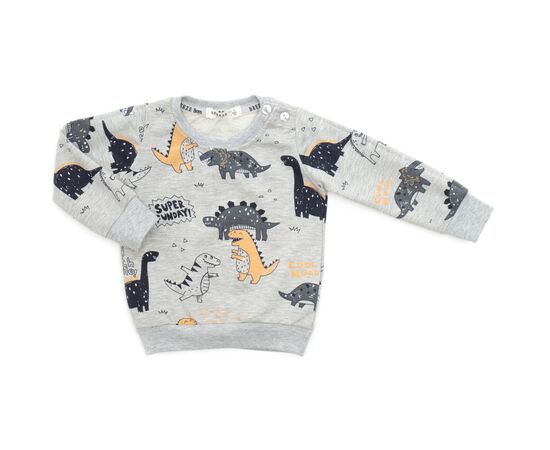 Спортивный костюм Breeze с динозаврами (18889-86B-yellow), изображение 2 Спортивный костюм Breeze с динозаврами (18889-86B-yellow), изображение 2