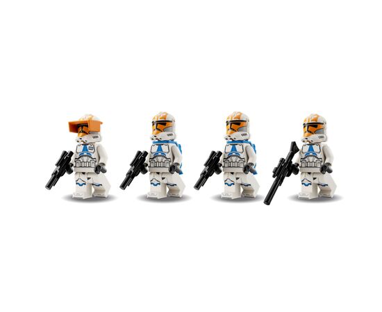 Конструктор LEGO Star Wars Клоны-пехотинцы Асоки 332-го батальона. Боевой набор 108 деталей (75359), изображение 5 Конструктор LEGO Star Wars Клоны-пехотинцы Асоки 332-го батальона. Боевой набор 108 деталей (75359), изображение 5