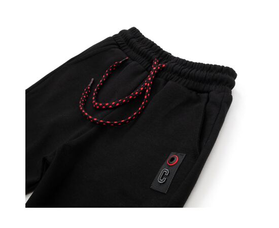 Штаны детские Cloise спортивные (CL0155010-128B-black), изображение 3 Штаны детские Cloise спортивные (CL0155010-128B-black), изображение 3