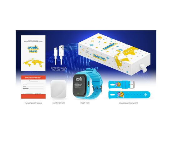 Смарт-часы GARMIX PointPRO-100 WIFI BLUE (GMXPP100-BL), изображение 4 Смарт-часы GARMIX PointPRO-100 WIFI BLUE (GMXPP100-BL), изображение 4