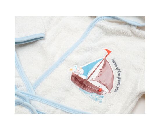 Дитячий халат Bibaby махровий (66312-86-cream), зображення 3