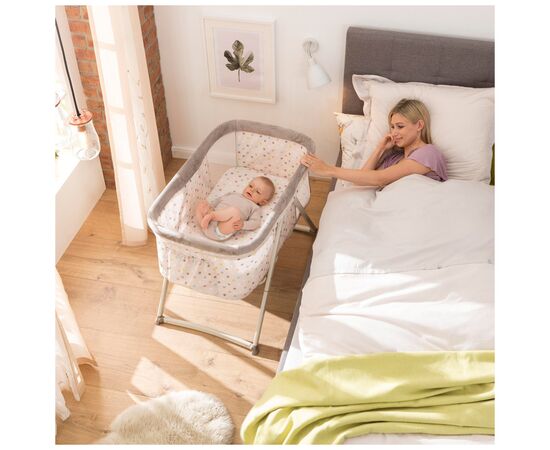 Кроватка Hauck Dreamer Multi Dots Sand (60892-0), изображение 4 Кроватка Hauck Dreamer Multi Dots Sand (60892-0), изображение 4