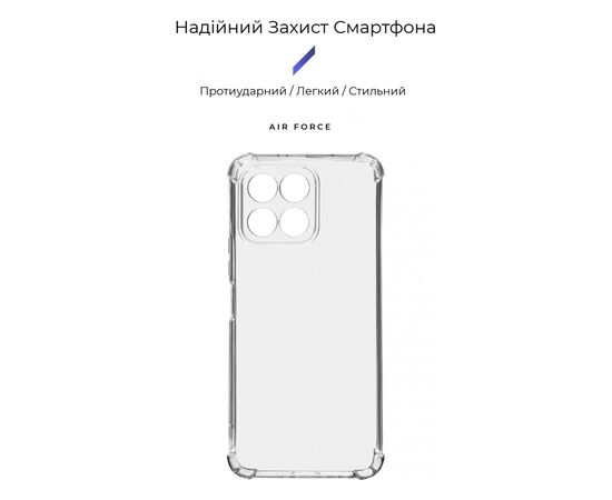Чехол для мобильного телефона Armorstandart Air Force Honor X6 Camera cover Transparent (ARM69494), изображение 3 Чехол для мобильного телефона Armorstandart Air Force Honor X6 Camera cover Transparent (ARM69494), изображение 3