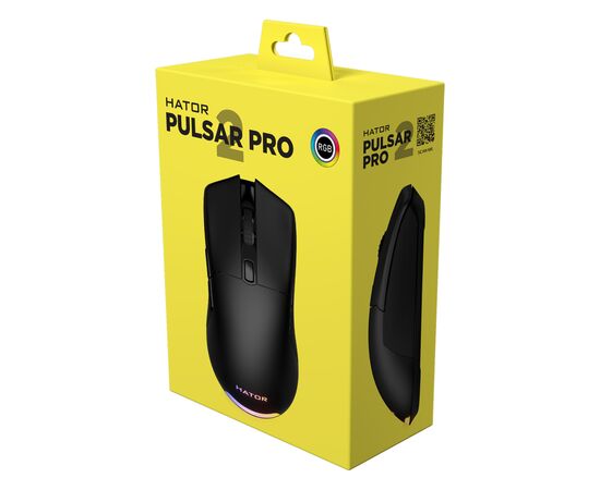 Мышка Hator Pulsar 2 PRO USB Black (HTM-520), изображение 6 Мышка Hator Pulsar 2 PRO USB Black (HTM-520), изображение 6