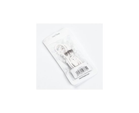 Дата кабель USB 2.0 Type-C to Type-C 1.0m Choetech (CC0002-WH), изображение 10 Дата кабель USB 2.0 Type-C to Type-C 1.0m Choetech (CC0002-WH), изображение 10