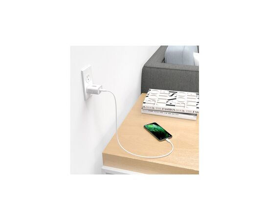 Дата кабель USB 2.0 Type-C to Type-C 1.0m Choetech (CC0002-WH), изображение 9 Дата кабель USB 2.0 Type-C to Type-C 1.0m Choetech (CC0002-WH), изображение 9