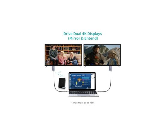 Дата кабель USB-C to HDMI 1.8m 4K60Hz Choetech (XCH-M180GY), изображение 5 Дата кабель USB-C to HDMI 1.8m 4K60Hz Choetech (XCH-M180GY), изображение 5