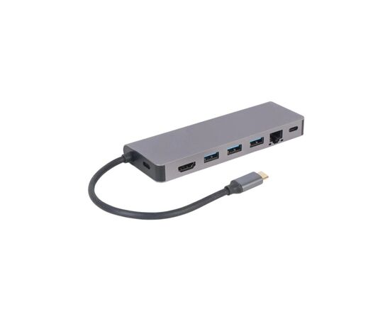 Концентратор Choetech USB-C 5-in-1 (A-CM-COMBO5-05), изображение 2 Концентратор Choetech USB-C 5-in-1 (A-CM-COMBO5-05), изображение 2