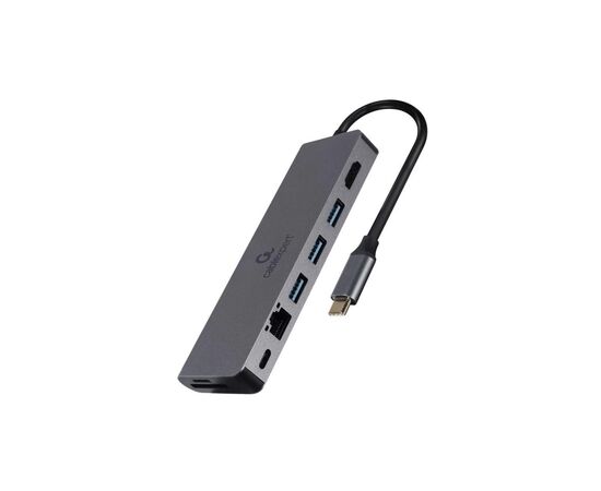 Концентратор Choetech USB-C 5-in-1 (A-CM-COMBO5-05), изображение 3 Концентратор Choetech USB-C 5-in-1 (A-CM-COMBO5-05), изображение 3