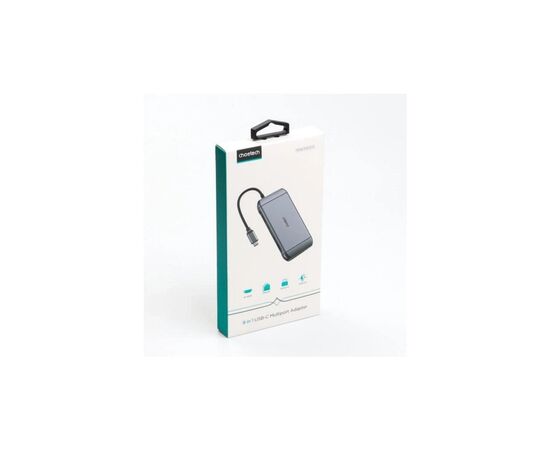 Концентратор Choetech USB-C 9-in-1 (HUB-M15-GY), изображение 10 Концентратор Choetech USB-C 9-in-1 (HUB-M15-GY), изображение 10