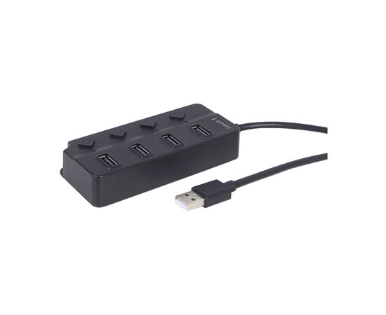 Концентратор Gembird USB 2.0 4 ports (UHB-U2P4P-01)