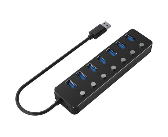 Концентратор Gembird USB 3.0 7 ports (UHB-U3P7P-01)
