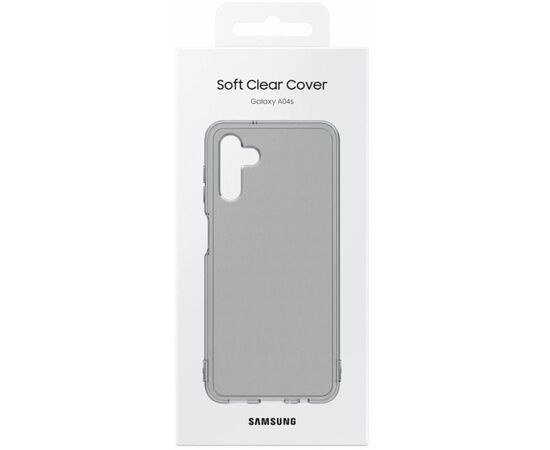 Чехол для мобильного телефона Samsung Samsung A04s Soft Clear Cover Black (EF-QA047TBEGRU), изображение 5 Чехол для мобильного телефона Samsung Samsung A04s Soft Clear Cover Black (EF-QA047TBEGRU), изображение 5