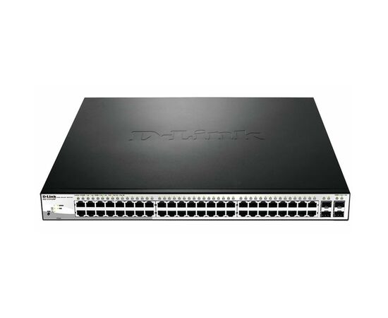Комутатор мережевий D-Link DGS-1210-52MP