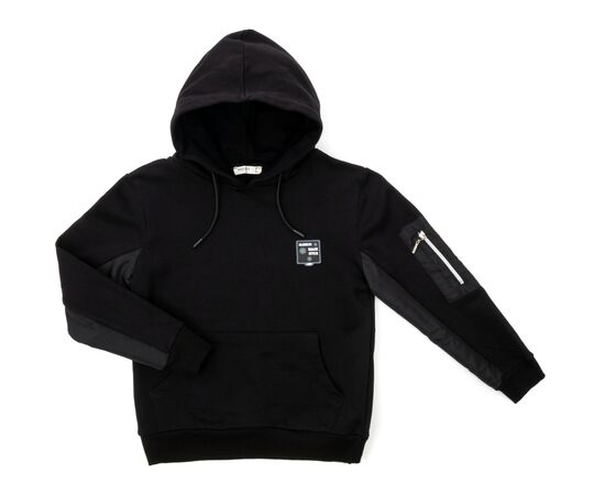 Кофта Breeze з капюшоном (19010-140-black)