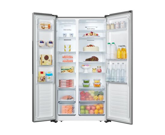 Холодильник HEINNER HSBS-520NFXF+, изображение 2 Холодильник HEINNER HSBS-520NFXF+, изображение 2