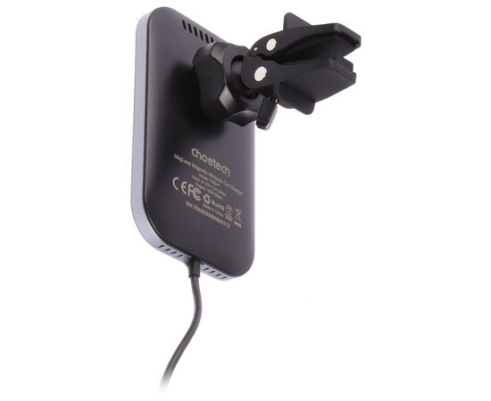 Зарядное устройство Choetech QI 15W compatible MagSafe (T200-F-201BK), изображение 2 Зарядное устройство Choetech QI 15W compatible MagSafe (T200-F-201BK), изображение 2