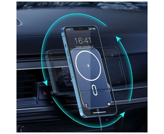 Зарядное устройство Choetech QI 15W compatible MagSafe (T200-F-201BK), изображение 7 Зарядное устройство Choetech QI 15W compatible MagSafe (T200-F-201BK), изображение 7