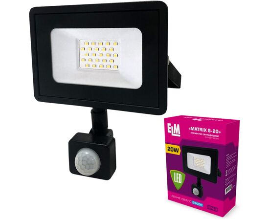 Прожектор ELM MATRIX S- 20-41 6500 з датчиком (26-0035.)