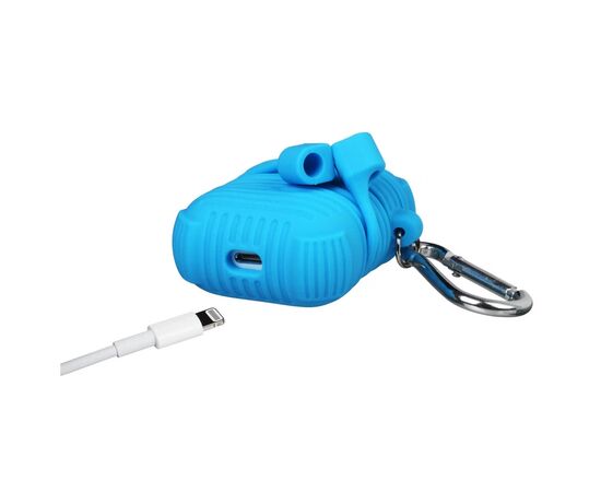 Чехол для наушников Armour i-Smile для Apple AirPods IPH1437 Blue (702331), изображение 3 Чехол для наушников Armour i-Smile для Apple AirPods IPH1437 Blue (702331), изображение 3