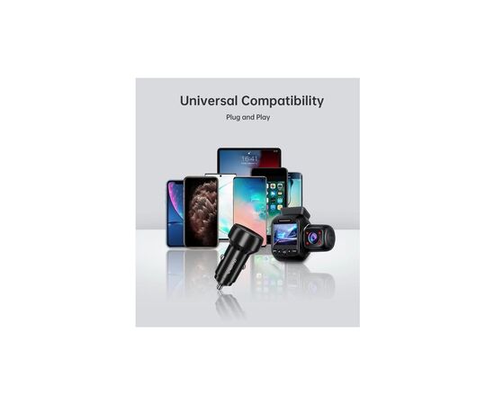 Зарядное устройство Choetech USB-C+USB-A 60W QC3.0/PD/PPS black (TC0014-BK), изображение 8 Зарядное устройство Choetech USB-C+USB-A 60W QC3.0/PD/PPS black (TC0014-BK), изображение 8