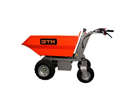 Тележка грузовая GTM самоходный на колесах (дампер) 500кг/акк. 32Ah (E50M/32A), изображение 2 Тележка грузовая GTM самоходный на колесах (дампер) 500кг/акк. 32Ah (E50M/32A), изображение 2