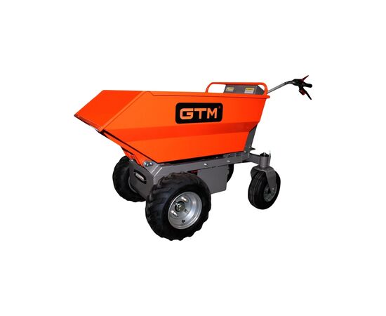 Візок вантажний GTM самохідний на колесах (дампер) 500кг/акк. 32Ah (E50M/32A)