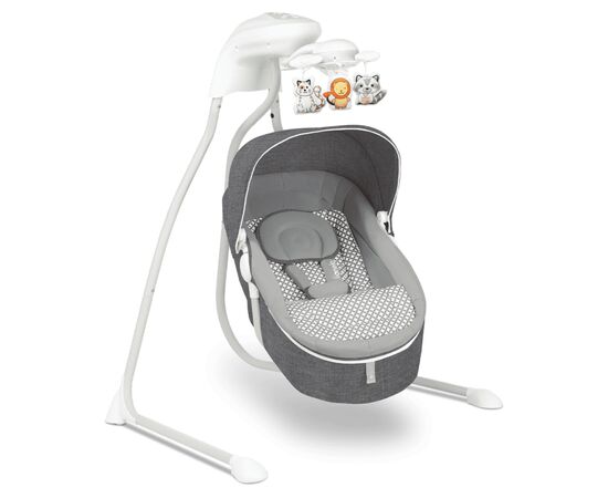 Кресло-качалка Lionelo Henny Grey Stone (LO-HENNY STONE), изображение 3 Кресло-качалка Lionelo Henny Grey Stone (LO-HENNY STONE), изображение 3