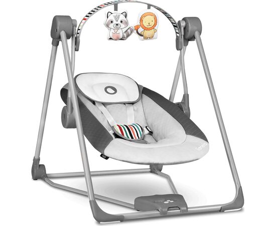 Кресло-качалка Lionelo Otto Cozy Grey (LO-OTTO COZY GREY), изображение 3 Кресло-качалка Lionelo Otto Cozy Grey (LO-OTTO COZY GREY), изображение 3