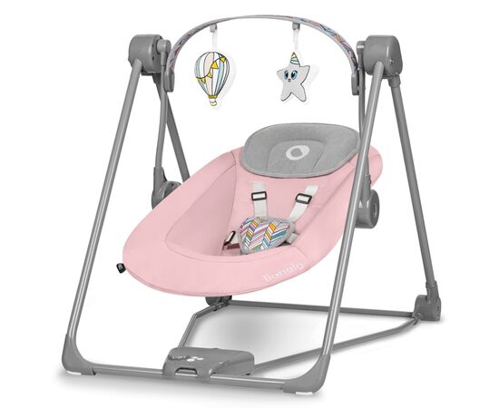 Крісло-гойдалка Lionelo Otto Pink Baby (LO-OTTO PINK BABY)
