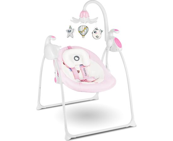 Кресло-качалка Lionelo Robin Pink (LO-ROBIN PINK), изображение 3