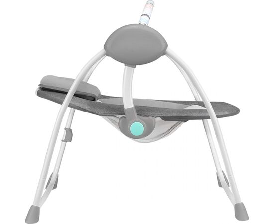 Кресло-качалка Lionelo Ruben Grey Turquoise (LO-RUBEN STONE GREY TURQUOISE), изображение 5