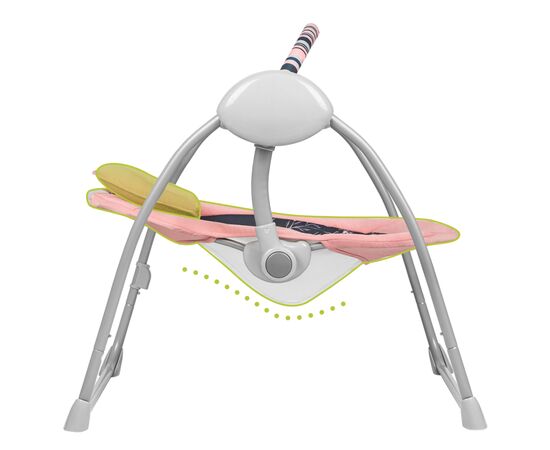 Кресло-качалка Lionelo Ruben Pink baby (LO-RUBEN RUBEN PINK BABY), изображение 4 Кресло-качалка Lionelo Ruben Pink baby (LO-RUBEN RUBEN PINK BABY), изображение 4