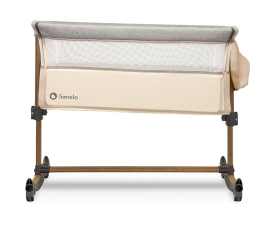 Кроватка Lionelo приставная Leonie Beige Sand (LO-LEONIE BEIGE SAND), изображение 3 Кроватка Lionelo приставная Leonie Beige Sand (LO-LEONIE BEIGE SAND), изображение 3