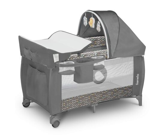 Дитячий манеж Lionelo Sven Plus Grey scandi (LO-SVEN PLUSGREY SCANDI)
