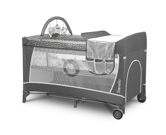 Детский манеж Lionelo Flower Grey Scandi (LO-FLOWER GREY SCANDI), изображение 2 Детский манеж Lionelo Flower Grey Scandi (LO-FLOWER GREY SCANDI), изображение 2