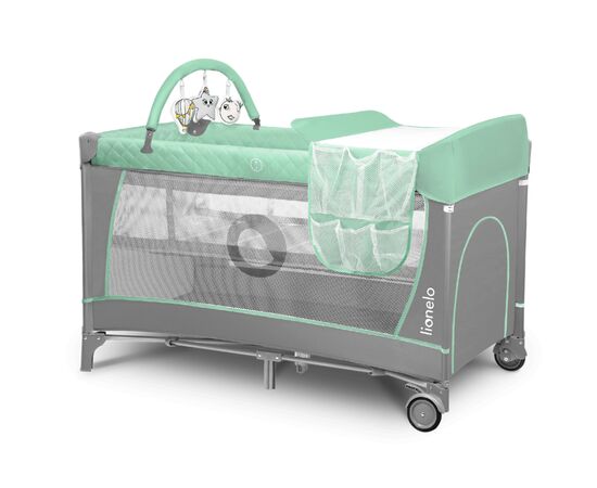 Детский манеж Lionelo Flower Turquoise (LO-FLOWER TURQUOISE), изображение 2 Детский манеж Lionelo Flower Turquoise (LO-FLOWER TURQUOISE), изображение 2