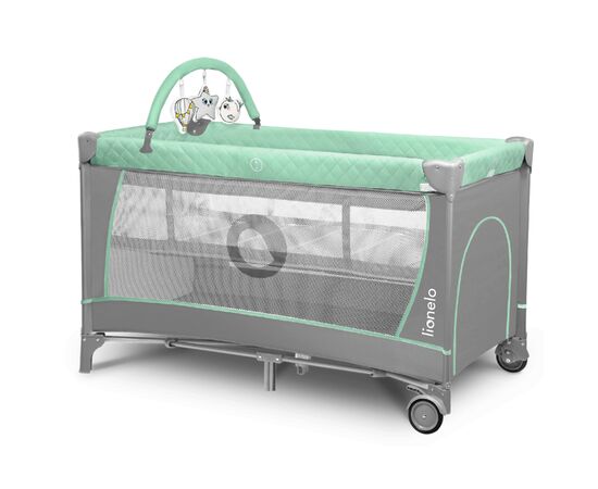 Детский манеж Lionelo Flower Turquoise (LO-FLOWER TURQUOISE), изображение 3 Детский манеж Lionelo Flower Turquoise (LO-FLOWER TURQUOISE), изображение 3