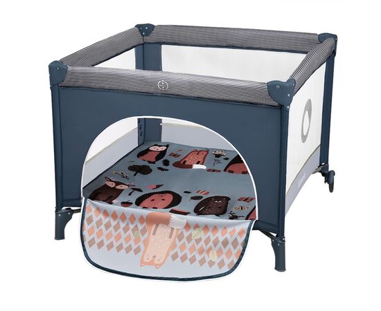 Детский манеж Lionelo Sofie Blue Navy (LO-SOFIE BLUE NAVY), изображение 3 Детский манеж Lionelo Sofie Blue Navy (LO-SOFIE BLUE NAVY), изображение 3